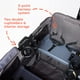 thumbnail image 5 of Gladly Family Anthem4 Quad All-Terrain Wagon Stroller, Graphite Special Edition, 5 of 5
