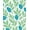 Green, Pattern 3, variant on ODIKA 8'x10' Machine Washable Non-Slip Area Rug, Stylized Feather with Interlocking Abstract Shapes High Traffic Rug, Green, 463240