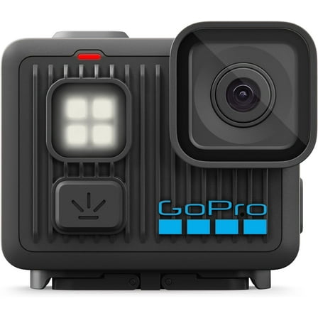 GoPro LIT Hero - Lightweight, Compact, Waterproof Action Camera with Built-in Light, 4K60 Ultra HD Video, 12MP Photo, Touch Screen, HyperSmooth Stabilization