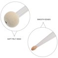 thumbnail image 3 of IFANLANDOR 2Pcs Wood Rhythm Sticks for Percussion White with Balanced Strike for Practice Session Musicians, 3 of 8