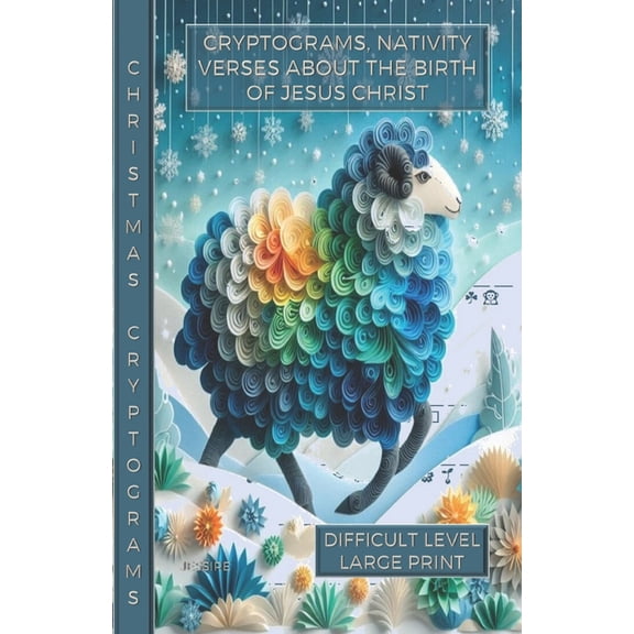 Biblical Hobbies Cryptograms, Nativity: Encrypted Bible verses related to Christ, (Paperback)