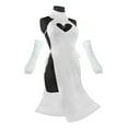 thumbnail image 2 of KORURACLUB Long Dress Cheongsam Costume premium sweater cosplay lingerie High Slit Long Dress, 2 of 5
