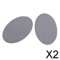 thumbnail image 1 of Paquete de 2-4, 1 par de parches ovalados para planchar/coser, reparación de codo y 2 piezas, 1 of 7