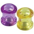 thumbnail image 1 of Master Magnetics Inc Purple & Yellow Magnetic Push Pins  07509, 1 of 2