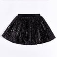 thumbnail image 2 of Akiihool Tutu for Toddler Girls Girls's Elastic Waist Puffy Tutu Tulle Skirt Princess Ballet Dance Pettiskirts Underskirt (Black,2-3 Years), 2 of 3