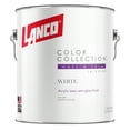 Lanco Color Collection SemiGloss Interior Wall & Trim Paint, White, 1