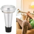 thumbnail image 5 of FAGINEY Aluminum Alloy & Rubber Practice Trumpet Mute Brasses Musical Instrument Part Accessory, Practice Mute, Practice Trumpet Mute, 5 of 6
