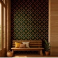 thumbnail image 2 of S4sassy Self Adhesive Wallpaper, Green Geometric Wallpaper, Bold Removable DIY Vinyl Tile Pattern Wall Covering, Peel and Stick Contact Paper for Entryway wall, Kitchen Backsplash-25"x240", 2 of 9