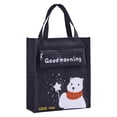 thumbnail image 1 of Bolsa de mano para niños, bolsa de compras, asa superior, bolsillo lateral de malla, bolsa de mano para actividades infantiles Oso lindo, 1 of 9