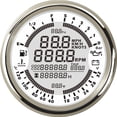 thumbnail image 1 of New 6 in 1 Multi-functional Gauge Meter GPS Speedometer Tachometer Hour Water Temp Fuel Level Oil Pressure Voltmeter 12/24V 5Bar, 1 of 7