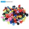 thumbnail image 3 of 22mm Cord Locks Set Multicolor Ball Spring Toggle Stopper for Drawstring Bag Shoelaces, 100 Pack, 3 of 5