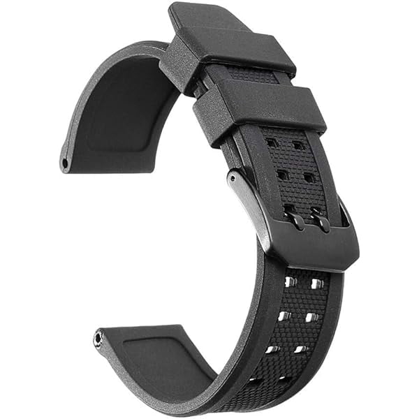 wonima11 Replacement for Luminox Silicone Watch Band 23mm Rubber Strap for 3050 3080 and 3950 Series