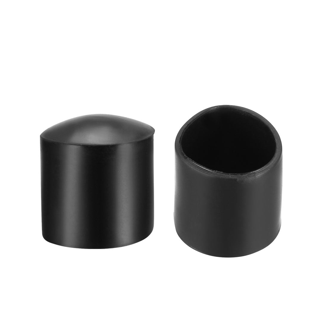 50Pcs Chair Leg Caps Rubber Round Furniture Feet Covers 13mm Inner Dia