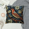thumbnail image 2 of Nawypu  Red Bird Floral Flower Throw Pillowcase Asian Oriental Lumbar Pillowcases 16x24 Decorative Pillow Home Boho Square Cushion Cover for Home Sofa Couch Decoration, 2 of 5