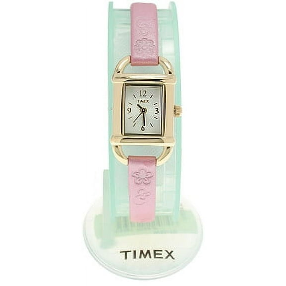 Timex Ladies Classy Pink Leather Strap Watch T2k761