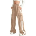 thumbnail image 1 of Pantalones largos para niños y pantalones de verano con cintura elástica para niños, pantalones casuales de pierna ancha de color sólido, pantalones largos para niños, pantalones de abrigo para niños,, 1 of 6