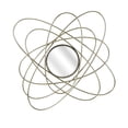 thumbnail image 1 of IMAX 64522 Eclipse Wall Mirror, Gold, 1 of 1