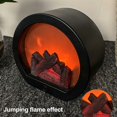thumbnail image 4 of Electric Fireplaces Simulation Fireplace Light, Artificial Flameless LED Logs, Fire Effect Lights for Thanksgiving and Halloween Decoration, 4 of 5