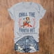 thumbnail image 2 of Blusas de Manga Corta para las Mujeres Divertida Impresión Cuello Redondo Camiseta Vintage, Blusas de Primavera para las Mujeres, 2 of 4