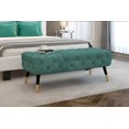 thumbnail image 4 of banc capitonné moderne, aqua, 4 of 7