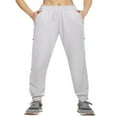 thumbnail image 3 of Women Sweatpants Side Split Snap Button Joggers Tear-Away Workout Pants, 3 of 6