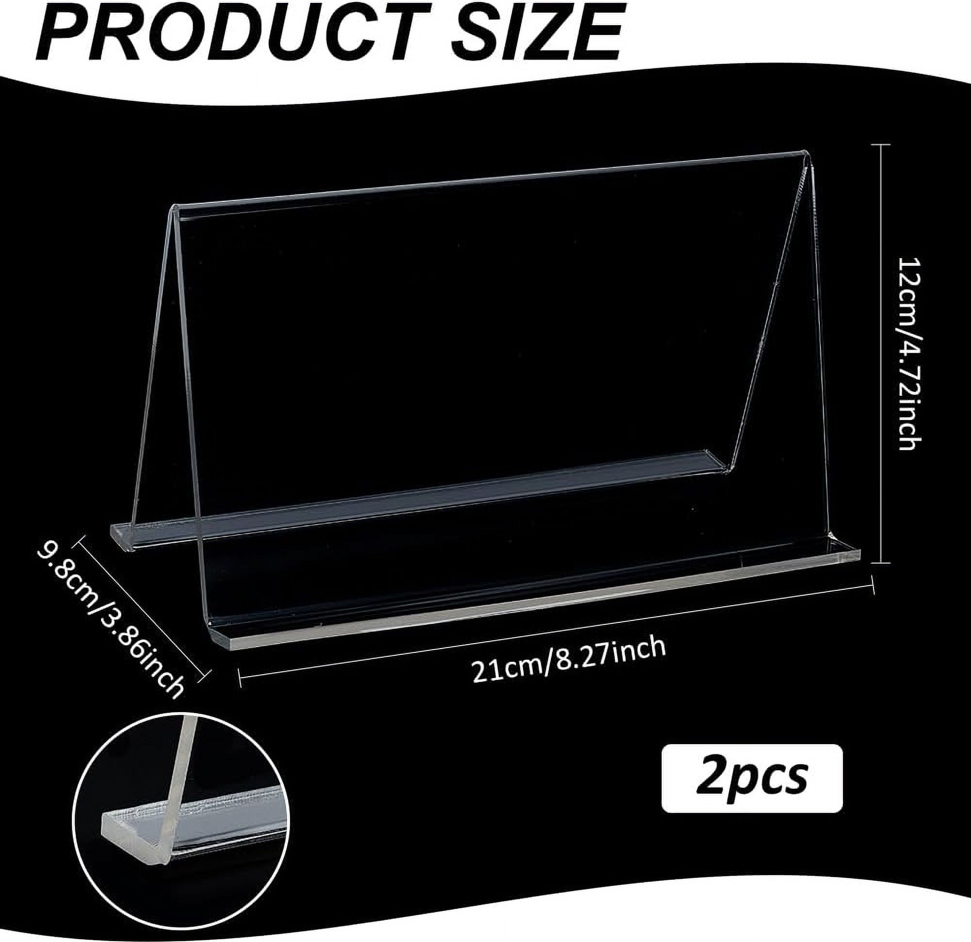 2 Pcs Acrylic Pliers Rack 3.9x8.3x4.7Inch Clear Acrylic Pliers Pliers Organizer Rack Holder Jewelry Tool Holder Pliers Organizer Stand for Storage Tongs Jewelry Clear DIY