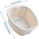 thumbnail image 2 of Tazón de spa para baño de pies grande, lavabo de plástico grueso y resistente para pedicuras, desintoxicación y masaje, perfecto para remojar los pies, las uñas de los pies y los tobillos, 2 of 5