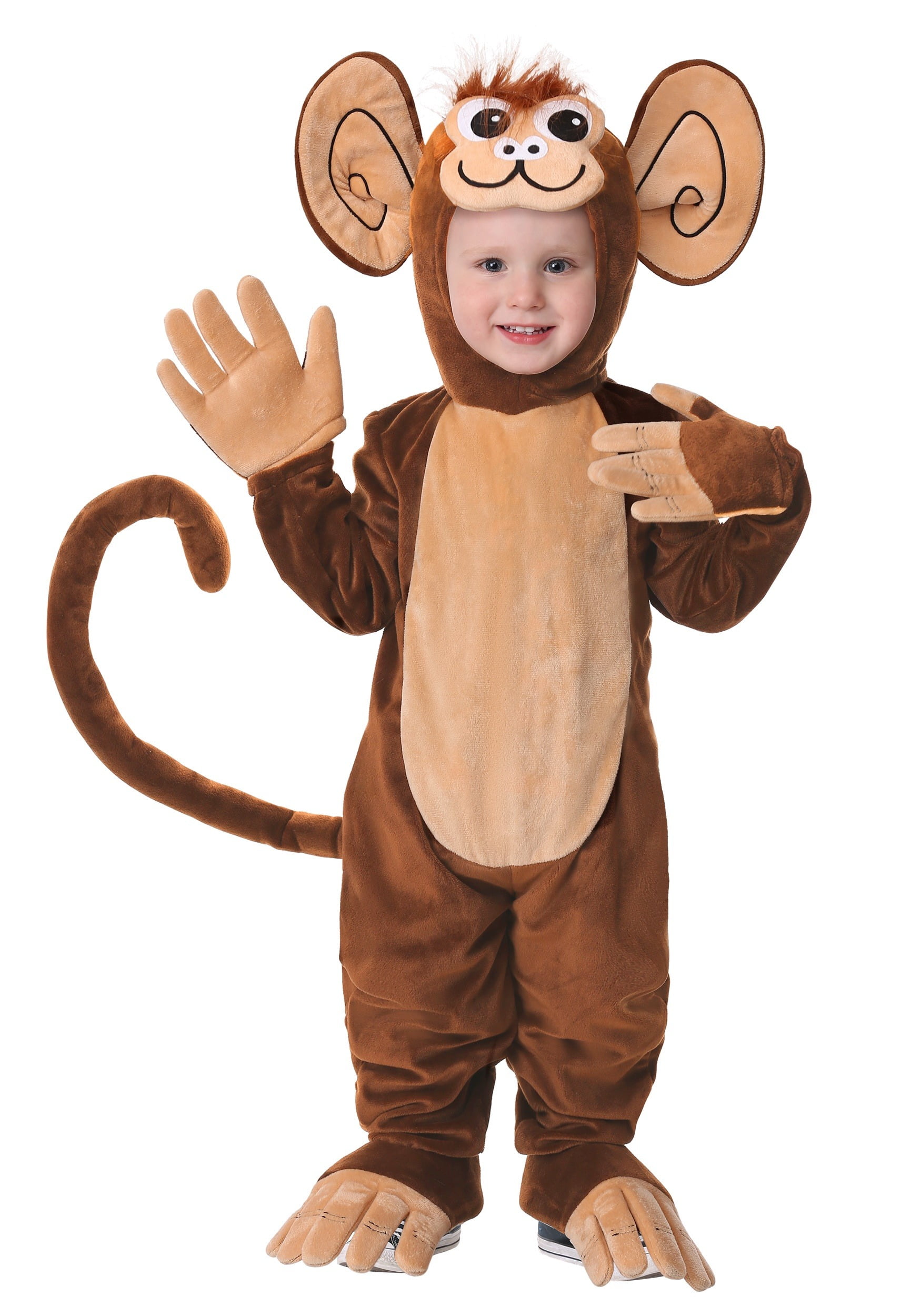 Kids Realistic Little Monkey Chimp Face Mask Zoo Animal Fancy Dress Accessory