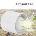 thumbnail image 4 of 4/5 inch Silent Ventilation Air Vents Ventilator Extractor Exhausted Extractor Fan Ventilator Bathroom Kitchen Washroom ,High Performance, 4 of 6
