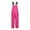 Red, variant on lnmuld Girls Insulated Snowsuit Ski Overalls Thermal Snowboard Pants for Cold Weather Winter Outdoor Activities Size:160