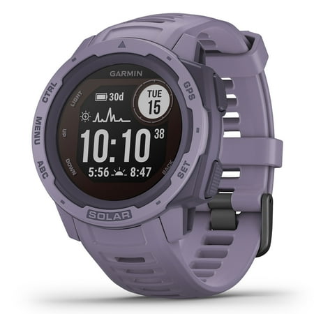 Garmin - Instinct Solar Smartwatch 45mm Fiber-Reinforced Polymer - Orchid