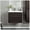 Chestnut, variant on Eviva Smile 30" White Oak Wall Mount Modern Bathroom Vanity w/ White Integrated Top