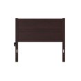 thumbnail image 3 of AFI NoHo Modern Panel Wood Headboard, Full, Espresso, 3 of 6