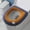 Orange, variant on Comfortable Waterproof Toilet Seat Cushion for All Seasons, Soft Fabric Cover, Easy to Clean, Stylish Bathroom Accessory Orange