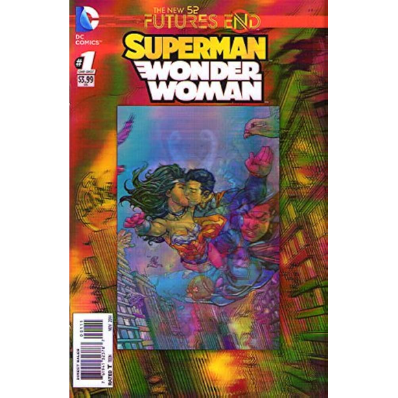 DC Comics Superman Wonder Woman #1 Futures End 3D