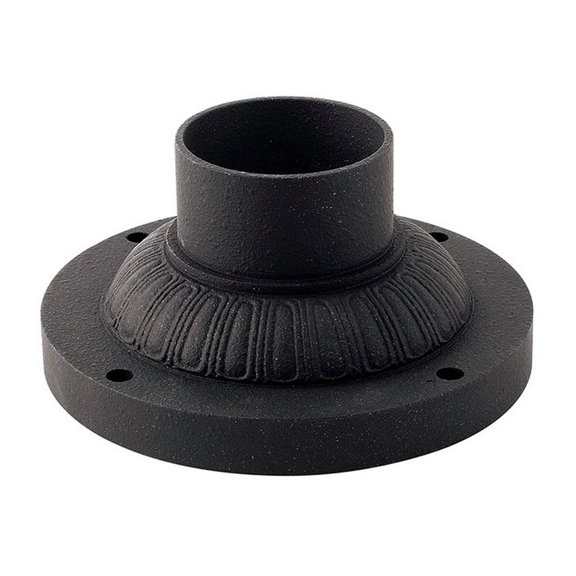 Accessory 7 Inch 3.5 Inch Height Round Fluted Base-Vintage Black Finish Hinkley Lighting 1307Vk