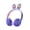 Purple, variant on LEHOZIHEQ Wireless Over Ear Headphones, Upgraded Hybrid Noise Cancelling Wireless Bluetooth Headphones, Over Ear Soft-Earpads HiFi Stereo Foldable