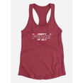 thumbnail image 3 of Happy Force Of July Racerback Tank Women -Smartprints Designs, Female Medium, 3 of 4
