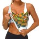 thumbnail image 3 of Balery Thanksgiving Truck Sujetadores deportivos con espalda cruzada para mujer, acolchados, sin costuras, de alto impacto, ideales para yoga, gimnasio, entrenamiento y fitness.-, 3 of 8