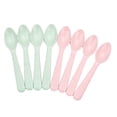 thumbnail image 4 of de vajilla de paja de simple. - Spoons_4 Rosa 4 Spoons_4 Rosa 4 Verde CUTICAT vajilla de paja de trigo, 4 of 6