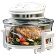 thumbnail image 4 of Freidora de aire eléctrica, horno de convección Turbo, vaporizador asador, encimera de horno halógeno, ideal para patatas fritas y patatas fritas, 4 of 5