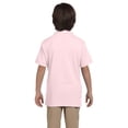 thumbnail image 3 of Harriton M200Y Youth 6 oz. Ringspun Cotton Piqué Short-Sleeve Polo, 3 of 3