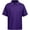 Purple, variant on Boys' Black Short Sleeve Polo Shirt - Size 5 - CASE OF 36