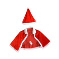 thumbnail image 4 of Capa de Navidad, chal de Navidad, vestido elegante para niñas, capa de Papá Noel para Festival, puesta de Halloween, suministros para, 4 of 9