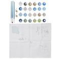thumbnail image 1 of DIY Oil Painting, Colorful 40x50cm Landscape Paintings Set With 3Pcs Brushes For Beginners For Home Decoration, 1 of 8
