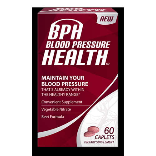 BPH Blood Pressure Health Caplets 60 Ea