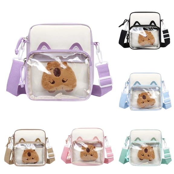 ibiyuan Clear Crossbody Bag Transparent Shoulder Bag For Boys And Girls Crossbody Bag Or Handbag
