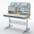 thumbnail image 1 of Bureau d'Étude Multifonction Réglable pour Enfants - Bleu, 1 of 5
