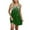 Green, variant on FrzhBrz Summer Dresses for Women Beach Boho Sleeveless Vintage Floral Flowy Pocket Tshirt Tank Sundresses
