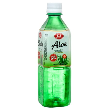 New 364508  L  L Aloe Vera Drink 16.9 Oz Sugar Free (20-Pack) Juice Cheap Wholesale Discount Bulk Beverages Juice